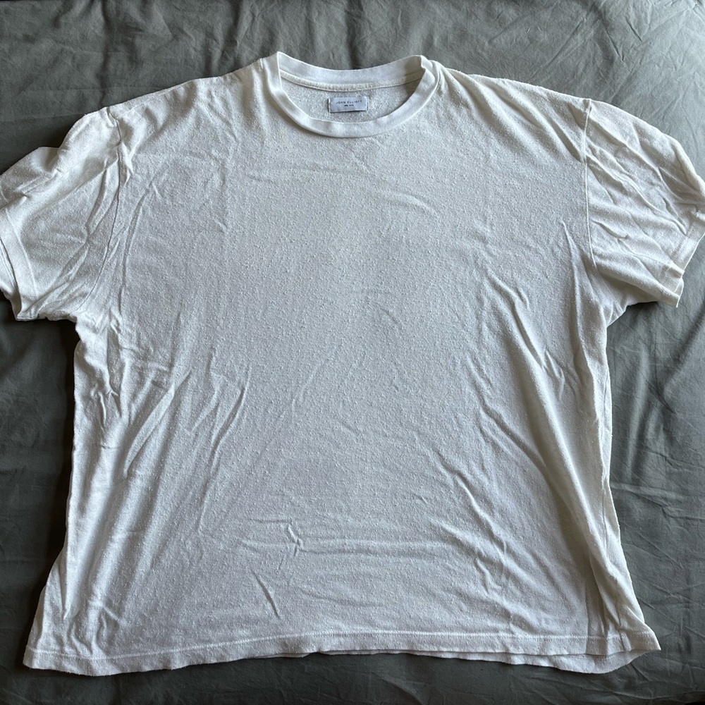 John Elliott Pre-SS19 White T-shirt
